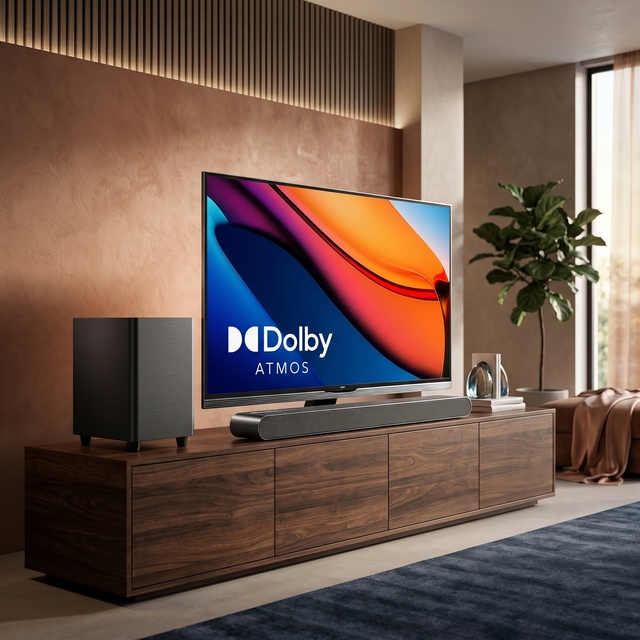 Home Theater Systems Soundbar 280W for TV, Dolby Atmos Audio System for Home Cinema