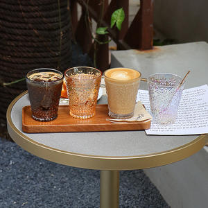 <span class=keywords><strong>Verre</strong></span> à <span class=keywords><strong>whisky</strong></span> en cristal gaufré de haute qualité, design classique, durable, capacité de 320 ml, idéal pour <span class=keywords><strong>les</strong></span> fêtes - Product Image 3