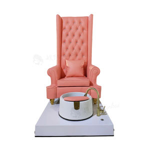 Silla de pedicura de lujo de estilo europeo para <span class=keywords><strong>spa</strong></span> y salón Masaje relajante Rosa moderno <span class=keywords><strong>Spa</strong></span> de pies para peluquería y hotel - Product Image 1