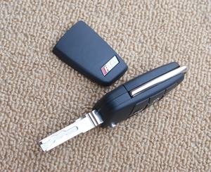 Coque de clé RS pour <span class=keywords><strong>Audi</strong></span> <span class=keywords><strong>A1</strong></span> A3 OLIVER, coque de clé pliable A3 vers S3, coque arrière de clé sport RS - Product Image 2