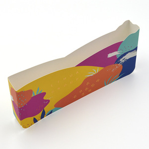 Custom Folding Kraft Paper Belly Band Packaging Box