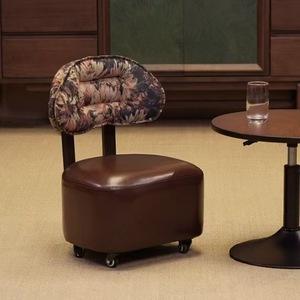 Taburete giratorio de 360 ° con 4 ruedas silenciosas-<span class=keywords><strong>Silla</strong></span> de aprendizaje multifuncional para niños/Taburete de sofá perezoso para sala de estar - Product Image 2