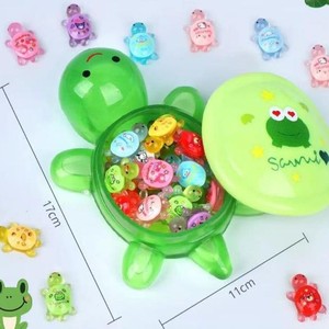 Cartoon Colorful Glow-in-the-Dark Turtle <b>Blind</b> Bag Matching Toy Slow-Release Squeeze Figurine Turtle Resin Toy - Product Image 5