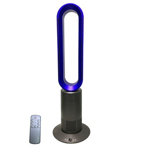 Ventilatore Senza Pale 2-in-1 Elettrico con Telecomando, Portatile, per Casa, in Plastica, PTC, con Maggiore Flusso d'Aria e Bassa Rumorosità, Funzione Raffreddamento e Riscaldamento - Product Image 4