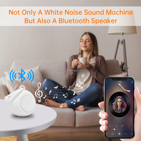 Nouvelle machine à bruit blanc 2026 avec veilleuse, aide au sommeil, machine sonore portable