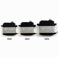 Servomoteur numérique XQ-POWER 35KG 40KG 45KG à couple élevé 6.8V étanche avec engrenage en titane pour voiture RC 1/8 1/10 180 degrés