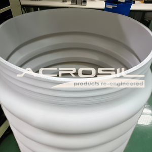 Productos de caucho Premium reforzado con tela de fuelle de caucho blanco lechoso con servicio de procesamiento de corte personalizado - Product Image 1