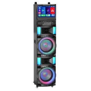 Écran tactile Android Wifi 12 pouces, haut-parleur vidéo multifonctionnel pour karaoké, haut-parleur DJ avec micro sans fil - Product Image 5