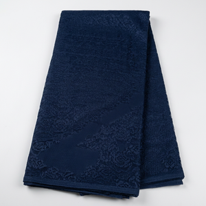 Tela de encaje bordada floral de lujo hecha a mano para vestidos de novia, vestidos de alta costura y elegantes vestidos de noche. - Product Image 1