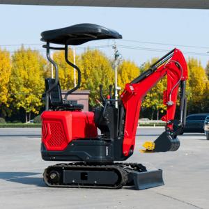LIVRAISON GRATUITE - Mini-excavatrices compactes neuves de 1,2 tonne avec moteur EPA, vente en gros en Chine - Product Image 3