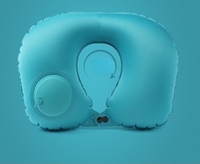 Vente en gros d'oreiller pour le cou appui-tête pour la sieste de bureau coussin d'air oreiller gonflable pour le cou oreiller de voyage en forme de U