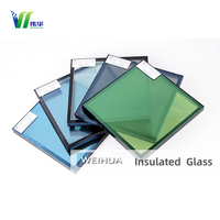 Verre isolant réfléchissant teinté de 4 mm, 5 mm, 6 mm pour murs-rideaux, gymnases, bâtiments, salles de bain, applications solaires, décorations industrielles