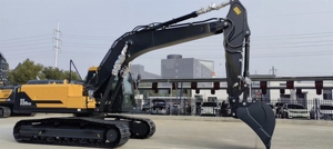 Excavadora de cadenas marca coreana HX220HD HX220 HX210 HX300 con cucharón de 1.2m, peso operativo de 22 toneladas y controlado por PLC - Product Image 3