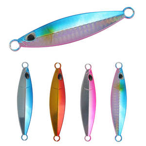 T22 yeni döküm Metal kaşık olta 3d gözler derin deniz Jig yavaş Pitch Jigs hızlı batan tuzak - Product Image 1