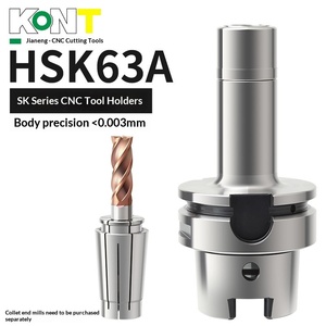 HSK63A-GSK10-60/16-90 Pemegang Alat Dinamis Seimbang Kecepatan Tinggi untuk Mesin Lima Sumbu Tanpa Hambatan Udara Tanpa Slot Kunci - Product Image 5