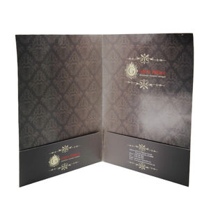 Cartelle Portadocumenti Personalizzate con Logo e Tasche per Ufficio, Formato <span class=keywords><strong>A4</strong></span> A5, 250-350 gsm - Product Image 3