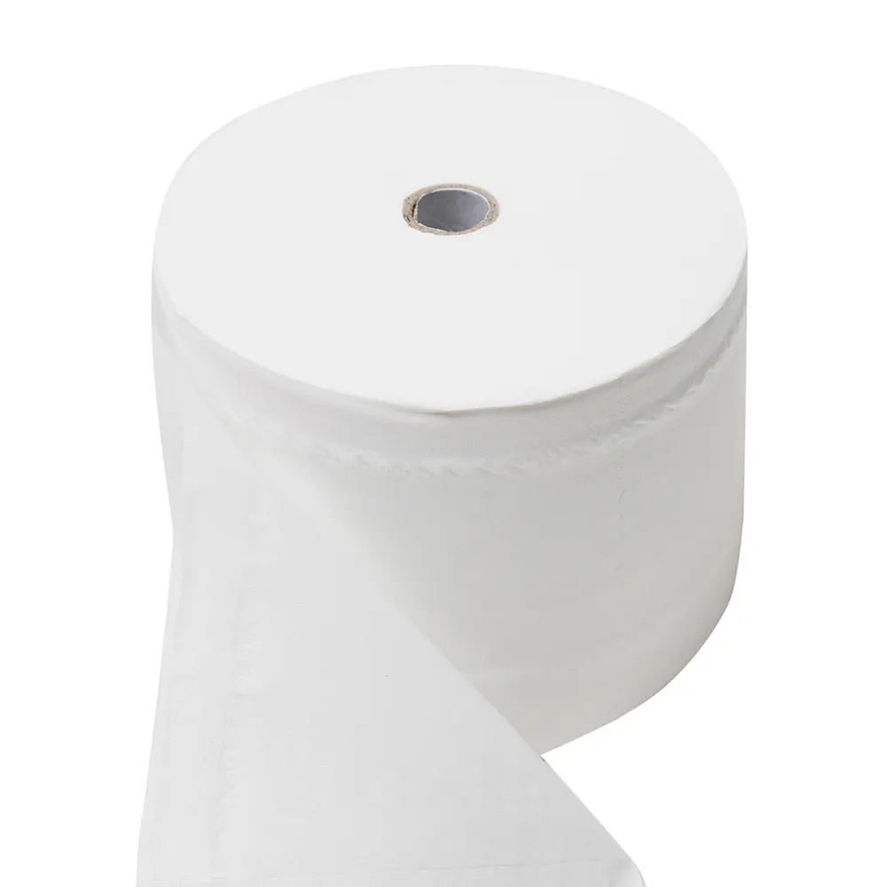 Tesu กระดาษแพ็คแบบม้วนมีพื้นผิวแบบม้วนกระดาษทิชชู่หนาสามชั้นกระดาษชำระกระดาษชำระสำหรับห้องน้ำ