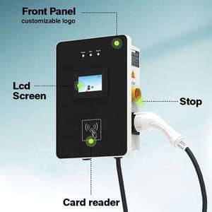 Cargador Portátil para Vehículos Eléctricos de 16A y 3.5kW con Caja de Control, Cable Tipo 2, Tipo 1 y GBT, Control Remoto - Product Image 5