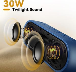 ลำโพงพกพาไร้สาย <span class=keywords><strong>Tribit</strong></span> <span class=keywords><strong>XSound</strong></span> Plus 2 กำลังขับ 30 วัตต์ เสียงเบสหนักแน่น มาตรฐานกันน้ำ IPX7 เล่นได้นาน 24 ชั่วโมง พร้อมไมโครโฟนในตัว - Product Image 2