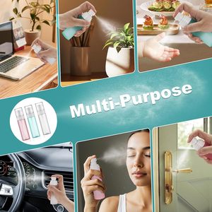 Cosmetic Packaging Mist <b>Small</b> <b>Spray</b> Portable Hair Powder Pump Sprayer with Screen Printing Styling PET 30ml 60ml 80ml 100ml - Product Image 5