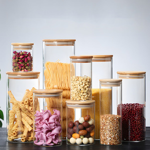 Hộp đựng thực phẩm thủy tinh jinbaijia có nắp đậy 300ml 65x100mm 1000ml 95x150mm dễ mở và khóa bảo hành chất lượng - Product Image 4