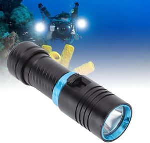 Stepless Dimming IP67 Waterproof USB <b>Rechargeable</b> Submarine Lamp T6 LED Diving Underwater <b>Flashlight</b> 100m 1000Lumen - Product Image 5