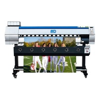 Numérique Imprimante Machine D'impression Offres Spéciales 1600/1800mm vinyle autocollants flex bannières toile bâche film grand format imprimante