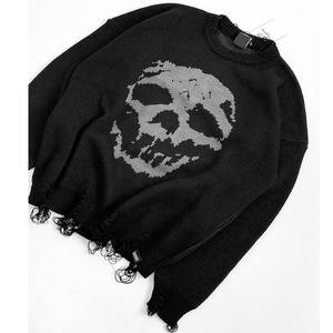 Pull ras du cou de haute qualité Pull tricoté personnalisé pour hommes Fabricant de pull décontracté pour hommes - Product Image 2