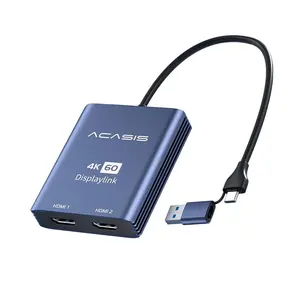 צג אקסיס 2 4K 60Hz USB C ל-HDMI מתאם תצוגה קישור למאק