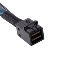OCuLink PCIe PCI-Express SFF-8611 4i ke Slimline SFF-8643 Kabel Data Aktif SSD 50cm untuk Kartu SSD eGPU
