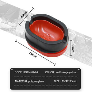 Moule d'alimentation <span class=keywords><strong>de</strong></span> <span class=keywords><strong>pêche</strong></span> jaune Selco L # moule <span class=keywords><strong>à</strong></span> dégagement rapide pour granulés et bouillettes chargement facile - Product Image 4