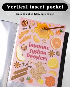 Portafolio de Arte con Fundas de Plástico, Carpeta de Presentación con Protectores de Hojas, 11"x17", 30 Bolsillos, Capacidad para 60 Páginas - Product Image 5