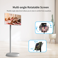 Écran Publicitaire Numérique Commercial Tactile Portable Extérieur LCD de 21,5 Pouces et 32 Pouces, Smart TV