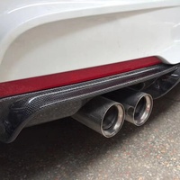 Diffuseur de pare-chocs arrière en Fiber de carbone de Style MP de haute qualité pour BMW série 3 F30 F35 2012-2017 Kit de carrosserie en Fiber de carbone