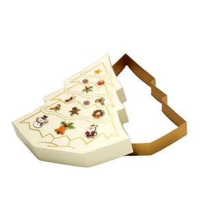 Hot Sale High Quality <b>Christmas</b> Tree Shaped Custom Size Packaging Rigid Gift <b>Box</b> - Product Image 1