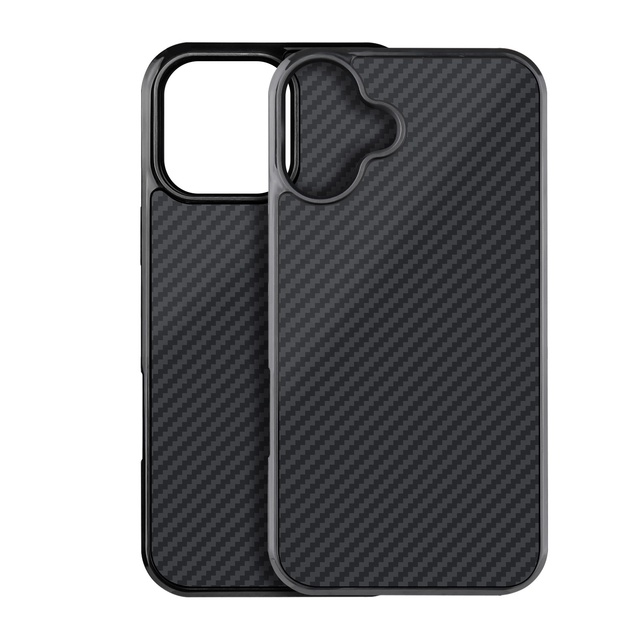 Wholesale Unique Design Real Aramid Fiber TPU Waterproof Magnetic Shockproof Luxury Design Mobile Phone Case for 16 16