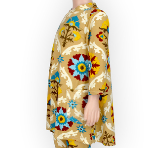 Vestido Básico Personalizado con Estampado Digital, Diseños de Ropa para Niñas, Estilo Hi-Low, Manga Larga, Vestido Navideño para Bebé - Product Image 4