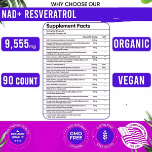 OEM hepsi 1 lipozomal NAD + resverquerl Quercetin Berberine kapsül takviyesi NAD kapsül takviyesi - Product Image 2