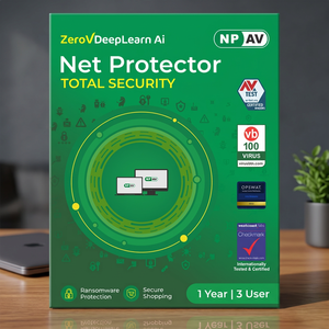 Software NP Antivirus Total Security, paquete para 3 usuarios, 1 año de vigencia, licencia digital para PC y portátil, y protección informática. - Product Image 1