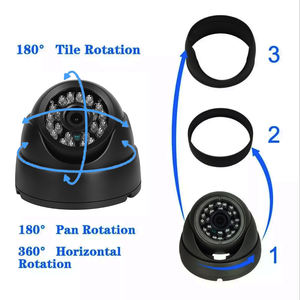 Venta directa <span class=keywords><strong>de</strong></span> fábrica 2MP 3MP 5MP Visión nocturna MiNi Dome CCTV Cámara AHD Cámara <span class=keywords><strong>de</strong></span> seguridad <span class=keywords><strong>para</strong></span> autobús - Product Image 1