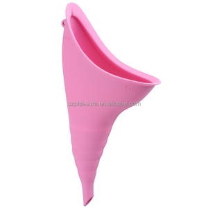 Dispositivo urinario portátil de silicona suave para acampar para mujer, urinario de pie para orinar, urinario para mujer, dispositivo urinario femenino - Product Image 4
