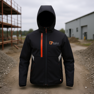 Veste Softshell Ttake Style Noire Taille XL Vêtements de Travail - Product Image 3