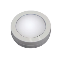 Lampe tactile à LED à piles, en ABS, pour salon moderne, placard, armoire, cuisine, lumière de nuit, 15 lm, blanc chaud
