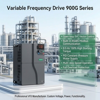 Variateur de fréquence VFD 15KW triphasé 220V, contrôleur de vitesse pour moteur AC industriel