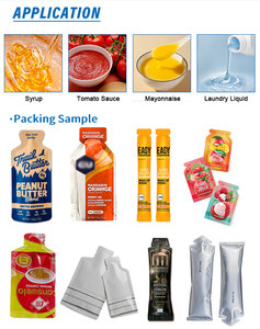 Máquina Multifunción para Envasar en Barra de Gel, Selladora de Sobres para Bebidas de Colágeno, Máquina de Envasado de Sobres con Forma Especial - Product Image 2