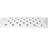 Tables de culture hydroponique verticale, bacs de 1,2 m/1,5 m, multi-niveaux, ABS, garantie 5 ans, système complet disponible, trous de 35 mm, 2,5-3 mm