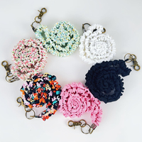 Nouveau Lanyard Élastique Coloré Populaire 2026 avec Anneau Métallique et Crochet pour Porte-clés, Lanyards Personnalisés pour Carte d'Identité de Travail