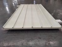 Panneaux sandwich en polyuréthane à isolation thermique pour la construction résidentielle et les entrepôts frigorifiques