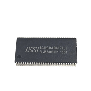 IS42S16400J-7T หน่วยความจำ SDRAM IC 64Mbit แบบขนาน 143 MHz 5.4 ns 54-TSOP II - Product Image 1