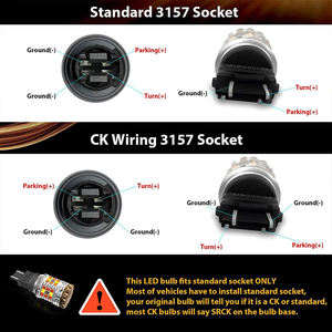 Ampoules LED Canbus clignotantes et de freinage ambre blanc 40SMD 3030 pour <span class=keywords><strong>Focus</strong></span> Accord, nouveaux accessoires automobiles - Product Image 6